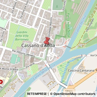 Mappa Piazza G. Garibaldi, 29A, 20062 Vaprio d'Adda, Milano (Lombardia)