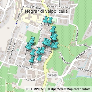Mappa Strada del Recioto, 37024 Negrar VR, Italia (0.12857)