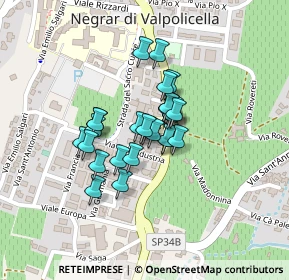 Mappa Strada del Recioto, 37024 Negrar VR, Italia (0.12857)
