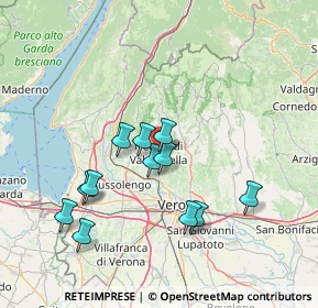 Mappa Strada del Recioto, 37024 Negrar VR, Italia (13.44417)