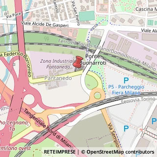 Mappa Via Federico Borromeo, 4, 20017 Rho, Milano (Lombardia)