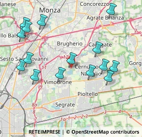 Mappa SP 120, 20063 Cernusco sul Naviglio MI, Italia (4.42)