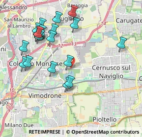 Mappa SP 120, 20063 Cernusco sul Naviglio MI, Italia (2.125)