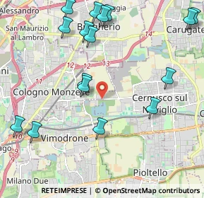 Mappa SP 120, 20063 Cernusco sul Naviglio MI, Italia (2.57375)