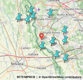 Mappa Alzaia Naviglio, 20029 Turbigo MI, Italia (8.06083)