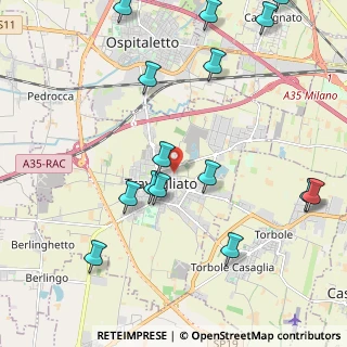 Mappa Via Romanino, 25039 Travagliato BS, Italia (3.138)