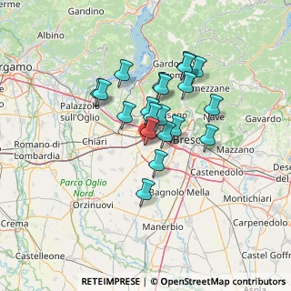 Mappa Via Romanino, 25039 Travagliato BS, Italia (10.6235)