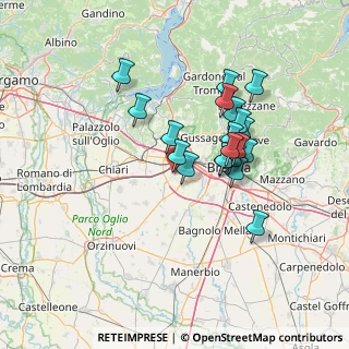 Mappa Via Raffaello Sanzio, 25039 Travagliato BS, Italia (11.788)