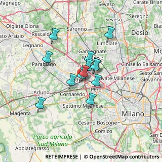Mappa Via G. Rossini, 20017 Rho MI, Italia (4.85846)