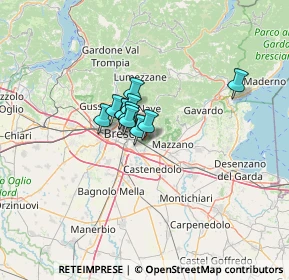 Mappa Via Cesare Noventa, 25135 Brescia BS, Italia (6.76909)