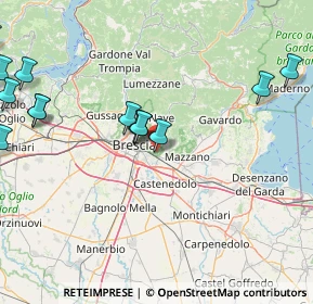 Mappa Via Cesare Noventa, 25135 Brescia BS, Italia (21.372)