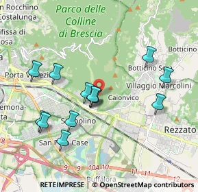 Mappa Via Cesare Noventa, 25135 Brescia BS, Italia (1.84)