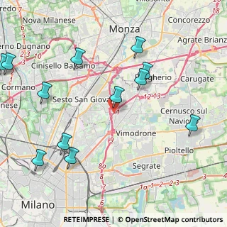 Mappa A51 Tangenziale Est Milano, 20099 Sesto San Giovanni MI, Italia (5.15)