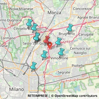 Mappa A51 Tangenziale Est Milano, 20099 Sesto San Giovanni MI, Italia (3.04182)