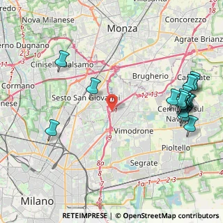 Mappa A51 Tangenziale Est Milano, 20099 Sesto San Giovanni MI, Italia (5.24158)