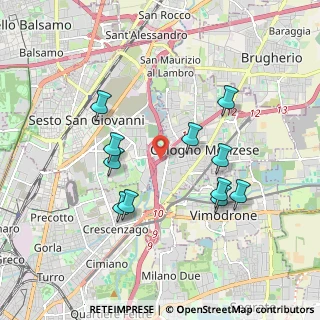 Mappa A51 Tangenziale Est Milano, 20099 Sesto San Giovanni MI, Italia (1.78273)