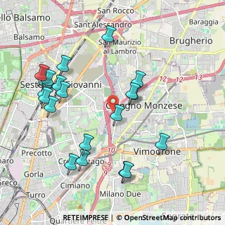 Mappa A51 Tangenziale Est Milano, 20099 Sesto San Giovanni MI, Italia (2.202)