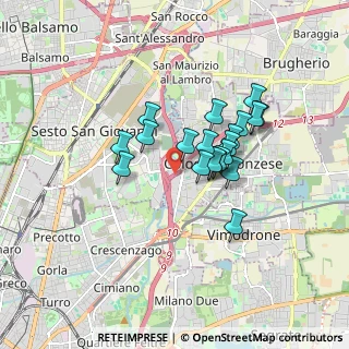 Mappa A51 Tangenziale Est Milano, 20099 Sesto San Giovanni MI, Italia (1.299)