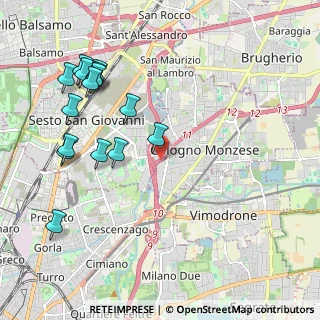 Mappa A51 Tangenziale Est Milano, 20099 Sesto San Giovanni MI, Italia (2.362)