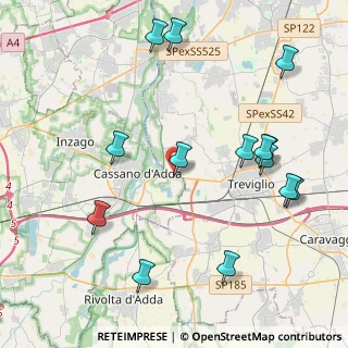 Mappa Via Alessandro Volta, 24045 Fara Gera d'Adda BG, Italia (4.77786)