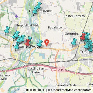 Mappa Via Alessandro Volta, 24045 Fara Gera d'Adda BG, Italia (2.9975)