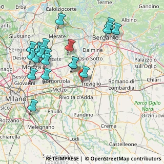 Mappa Via Alessandro Volta, 24045 Fara Gera d'Adda BG, Italia (18.171)