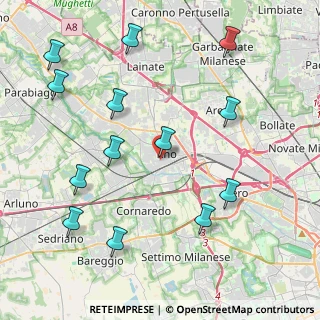 Mappa Via Acquedotto, 20017 Rho MI, Italia (4.82385)