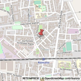 Mappa Via Enea Talpino, 83, 24058 Romano di Lombardia, Bergamo (Lombardia)