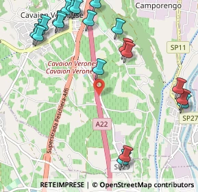 Mappa SP 29, 37010 Cavaion Veronese VR (1.3945)