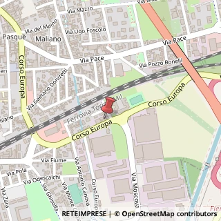 Mappa Via Andrea Costa, 1, 20017 Rho, Milano (Lombardia)