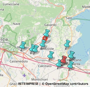 Mappa Via dell' Isolo, 25080 Prevalle BS, Italia (7.72385)