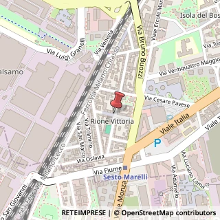Mappa Via Monte San Michele, 108, 20099 Sesto San Giovanni, Milano (Lombardia)