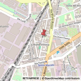 Mappa Via Monte San Michele, 88, 20099 Sesto San Giovanni, Milano (Lombardia)