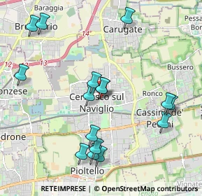 Mappa Piazza Conciliazione, 20063 Cernusco sul Naviglio MI, Italia (2.14313)