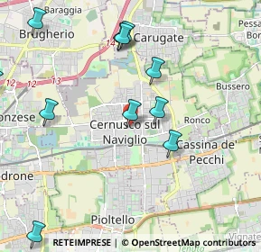 Mappa Piazza Conciliazione, 20063 Cernusco sul Naviglio MI, Italia (2.66923)