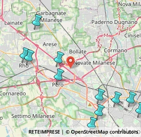 Mappa Via Aquileia, 20021 Bollate MI, Italia (5.94333)