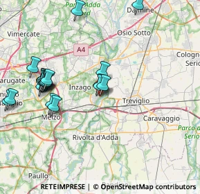 Mappa Via Alessandro Manzoni, 20062 Cassano d'Adda MI, Italia (8.421)