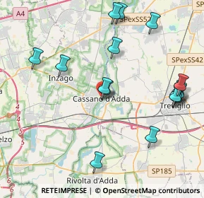 Mappa Piazza G. Garibaldi, 20062 Cassano d'Adda MI, Italia (4.62688)