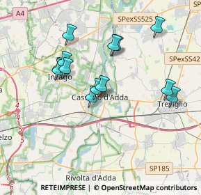 Mappa Piazza G. Garibaldi, 20062 Cassano d'Adda MI, Italia (3.36615)