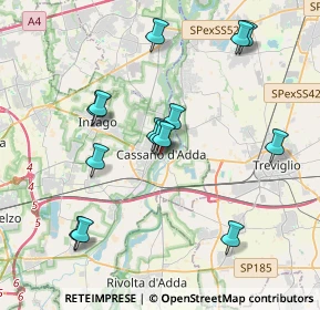 Mappa Piazza Giacomo Matteotti, 20062 Cassano d'Adda MI, Italia (3.77786)