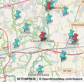 Mappa Piazza Giacomo Matteotti, 20062 Cassano d'Adda MI, Italia (4.66375)