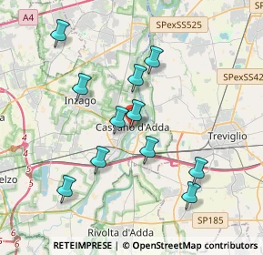 Mappa Piazza Giacomo Matteotti, 20062 Cassano d'Adda MI, Italia (3.57364)