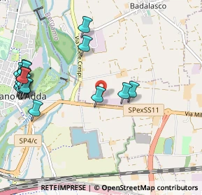 Mappa Via Leonardo da Vinci, 24045 Fara Gera D'Adda BG, Italia (1.3315)