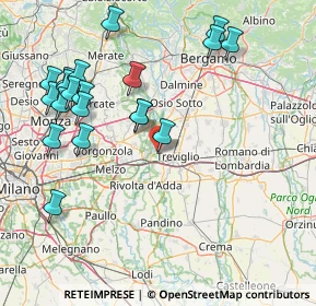 Mappa Via Leonardo da Vinci, 24045 Fara Gera D'Adda BG, Italia (18.075)