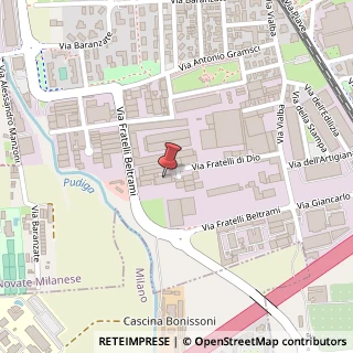 Mappa Via Fratelli di Dio, 18, 20026 Novate Milanese, Milano (Lombardia)