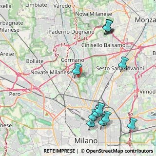 Mappa Via Giuditta Pasta, 20161 Milano MI, Italia (5.31615)