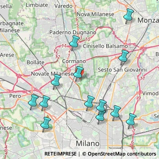 Mappa Via Giuditta Pasta, 20161 Milano MI, Italia (4.93615)