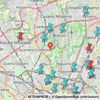 Mappa Via Giuditta Pasta, 20161 Milano MI, Italia (3.1785)