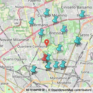 Mappa Via Giuditta Pasta, 20161 Milano MI, Italia (2.30444)