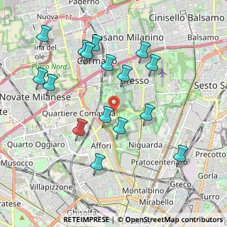Mappa Via Giuditta Pasta, 20161 Milano MI, Italia (2.05188)